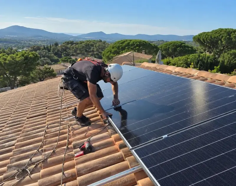 Installateur panneaux solaires Meynes — pose photovoltaïque sur toiture